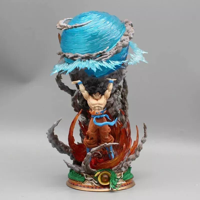 Goku LED Anime Figure, Spirit Bomb Dragon Ball Z, Dragon Ball Super Son Goku Figurines, Anime Gift 10 in
