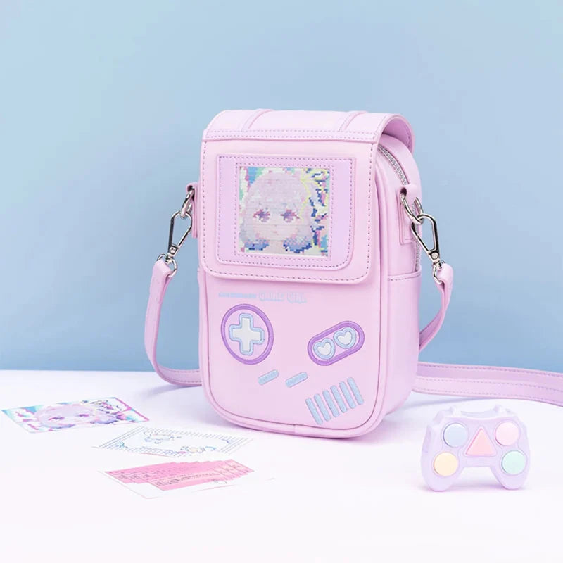 Kawaii Gamer Girl Pouch Bag