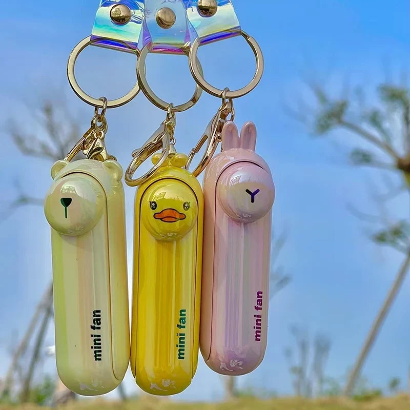 Kawaii Animal Cuties Handheld Fan